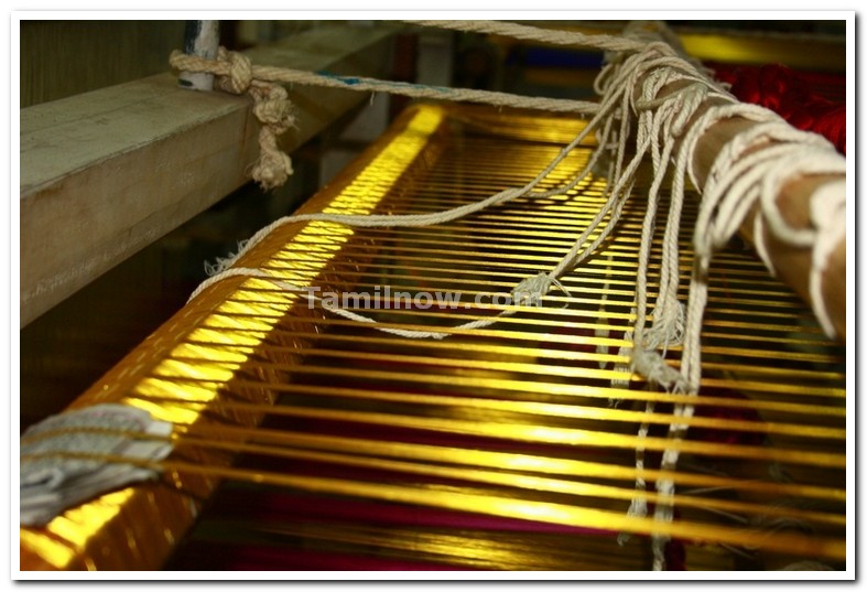 Weaving sarees