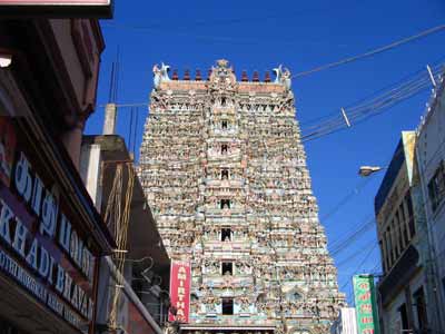 Madurai Meenakshi Temple Entrance