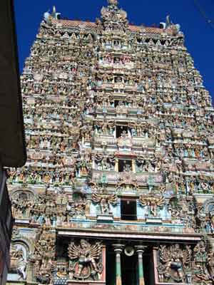 Madurai Meenakshi Temple Gopuram