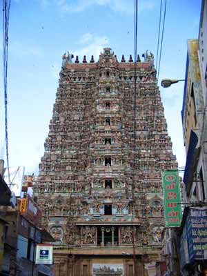 Madurai Temple Gopuram