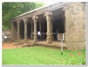 A mandapam at mahabalipuram