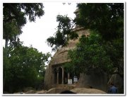 Rock cut mandapam