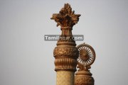 Pillars at rajiv gandhi memorial 9