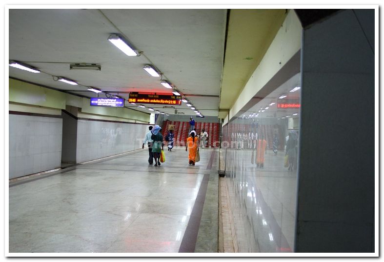 Salem railway station subway