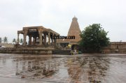 Big temple of thanjavur vimanam and nandi 637