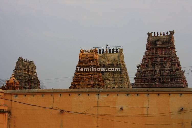 Golden sanctum kamatchi amman kovil