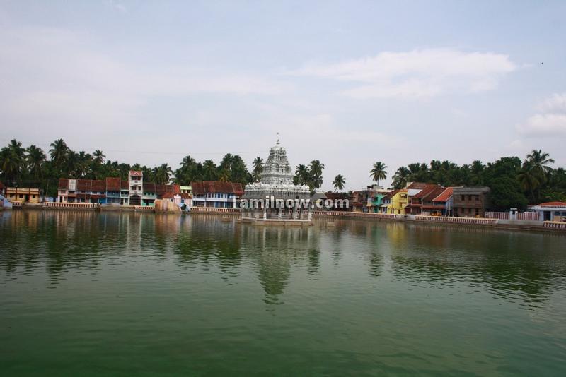 Suchindram temple pond photos 1