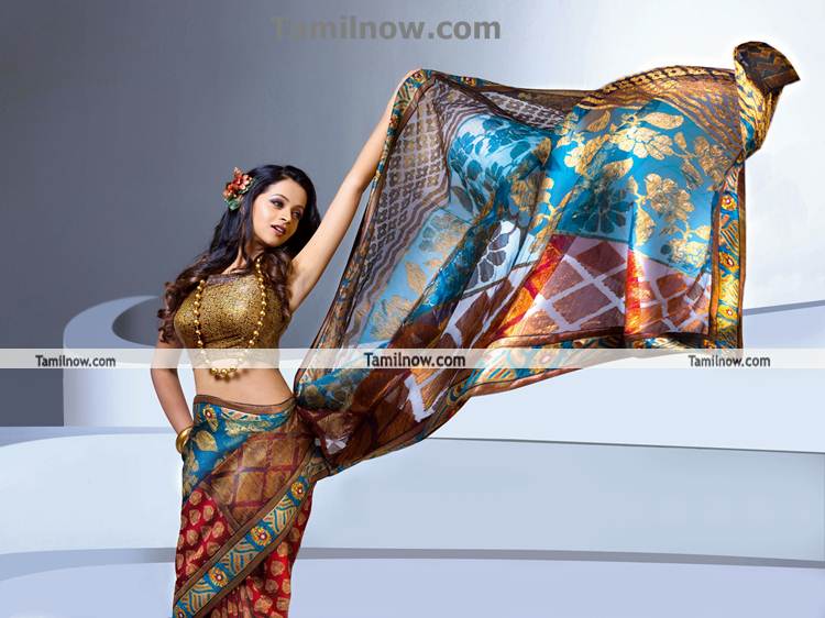 Actress Bhavana In Saree 5