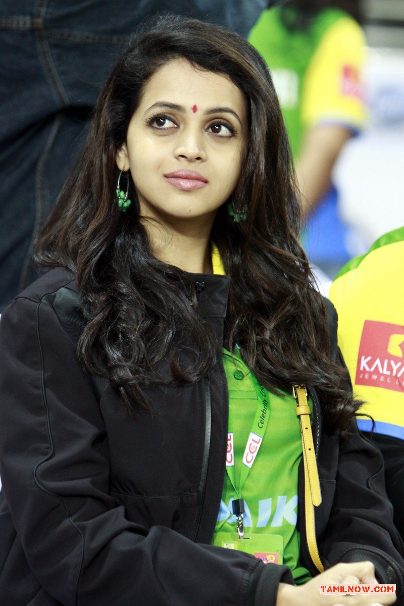 Bhavana At Ccl 4 Match Against Veer Marathi 1 469