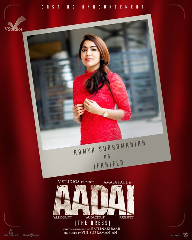 Ramya Subramanian As Jennifer In Aadai