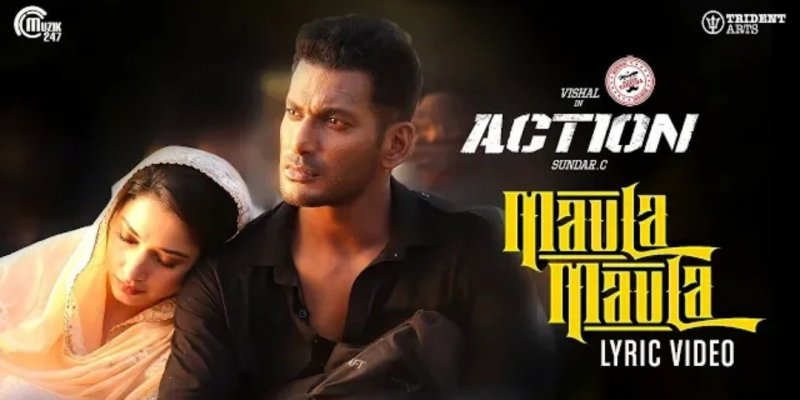 Vishal Tamanna Movie Action Poster 848