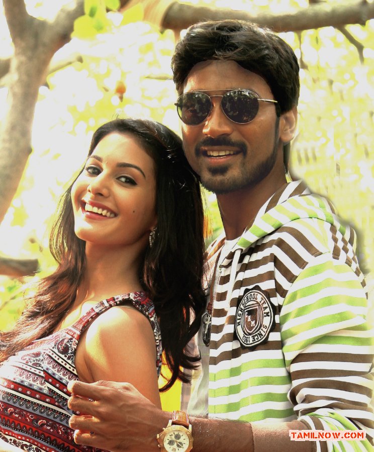 Dhanush And Amyra In Movie Anegan 955