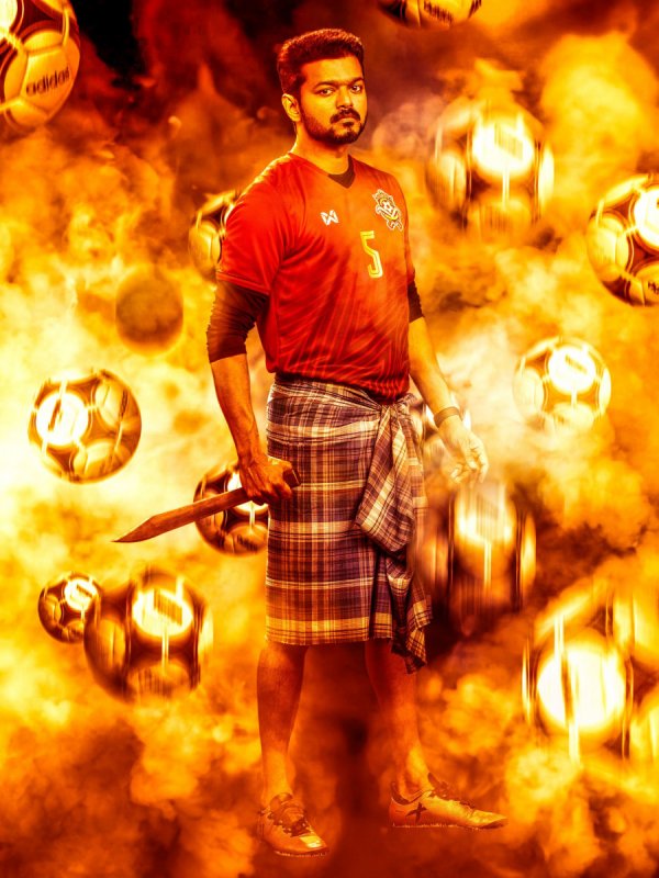 Vijay New Still Bigil 422