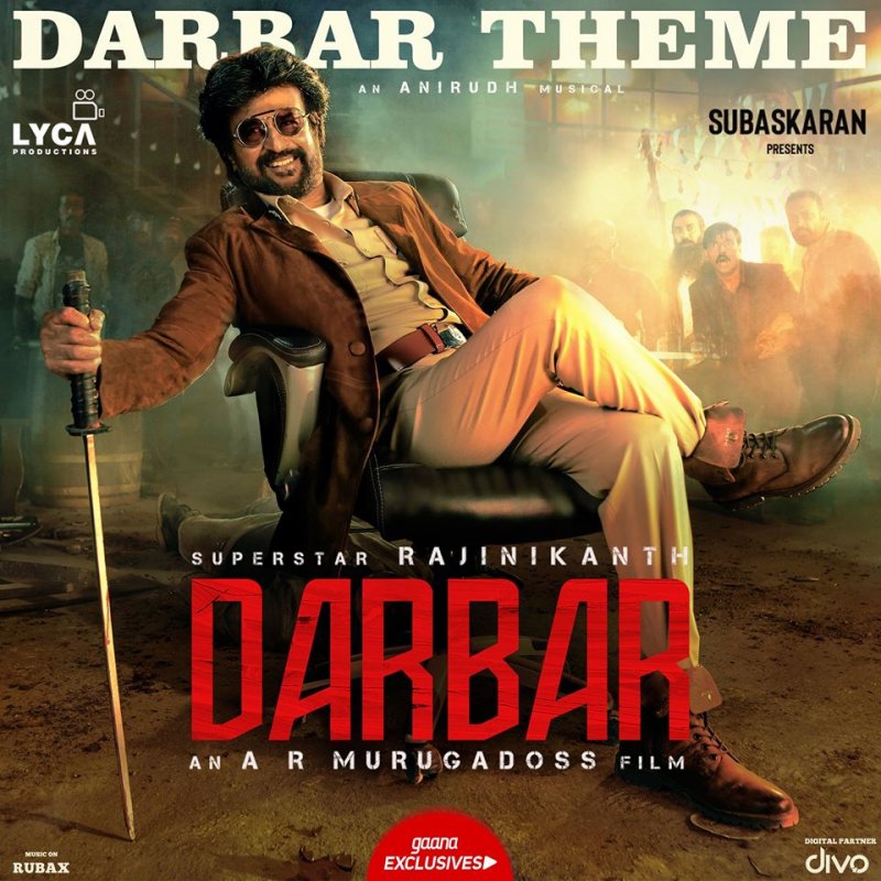 Darbar Rajinikant Poster 959