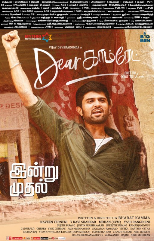 Tamil Film Dear Comrade 2019 Wallpaper 7470