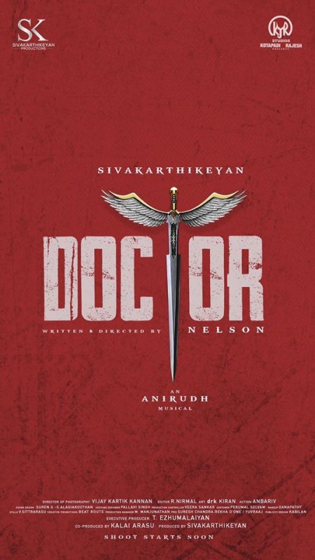 Siva Karthikeyan New Film Doctor 65