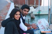 Priya Anand Atharva In Irumbu Kuthirai Film 602