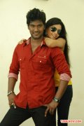 Ajay And Sanam In Movie Kalaivendhan 736