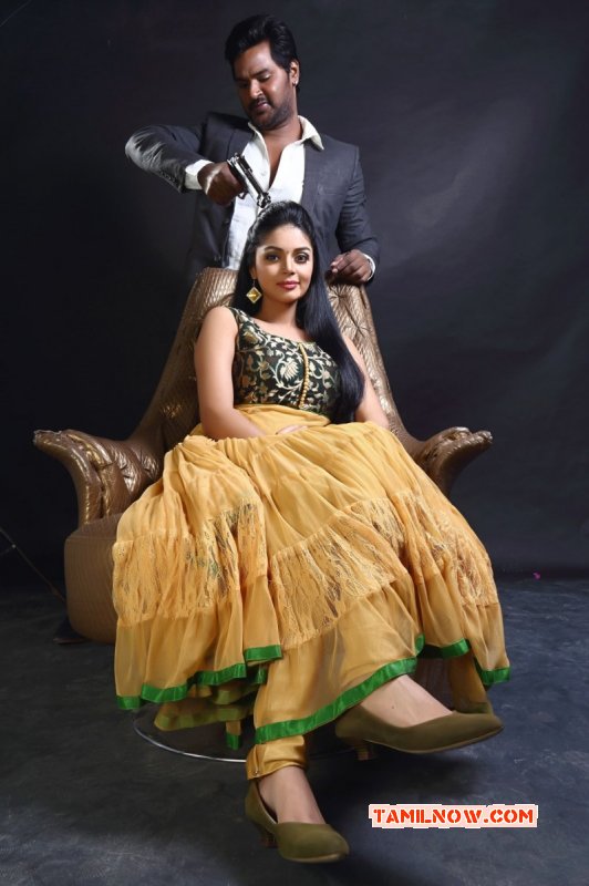 Latest Photo Ajay Sanam Shetty In Kalaivendhan 182