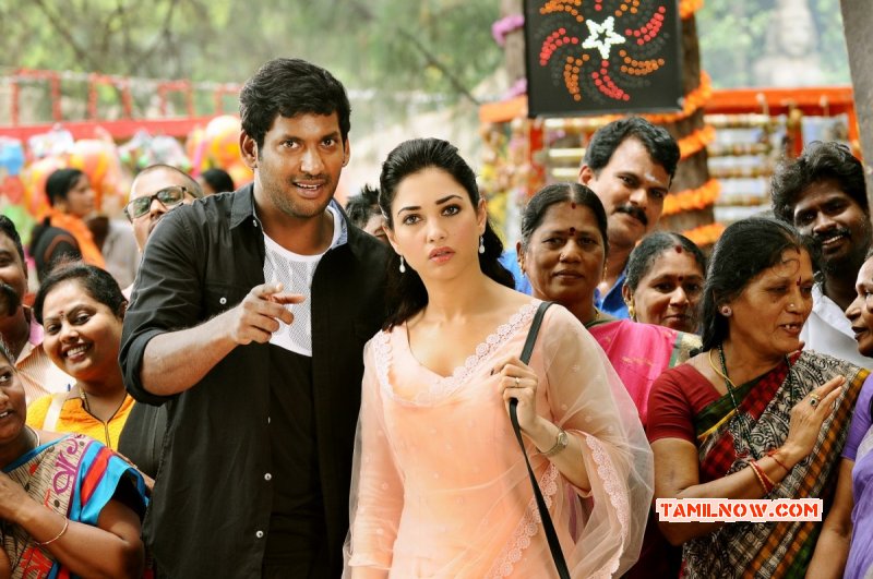 Vishal Tamanna Kaththi Sandai Movie 858