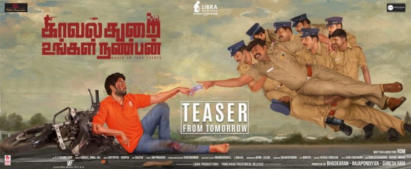 Kaval Thurai Ungal Nanban Teaser Poster 276