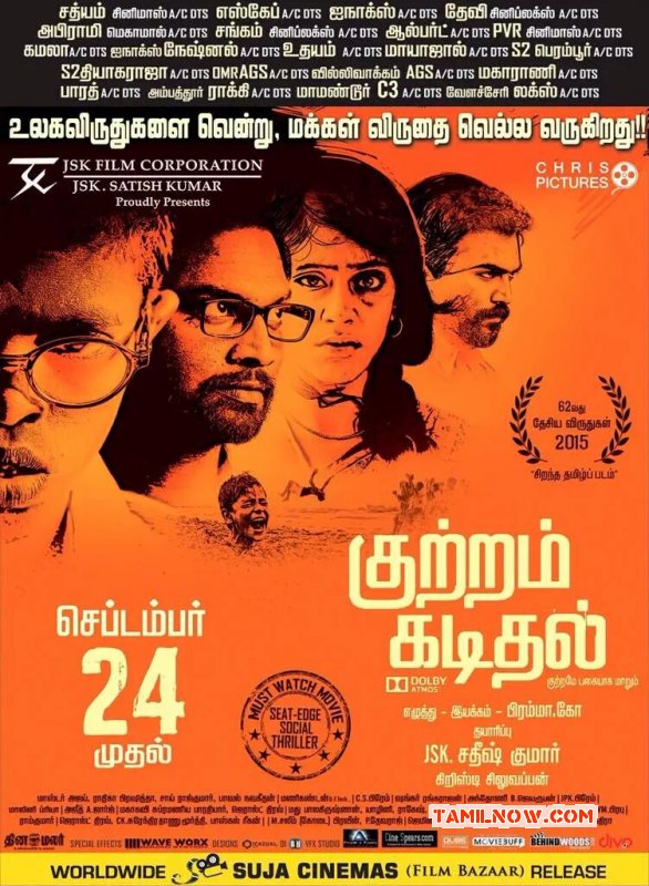 Movie Album Kutram Kadithal Theatre List 157