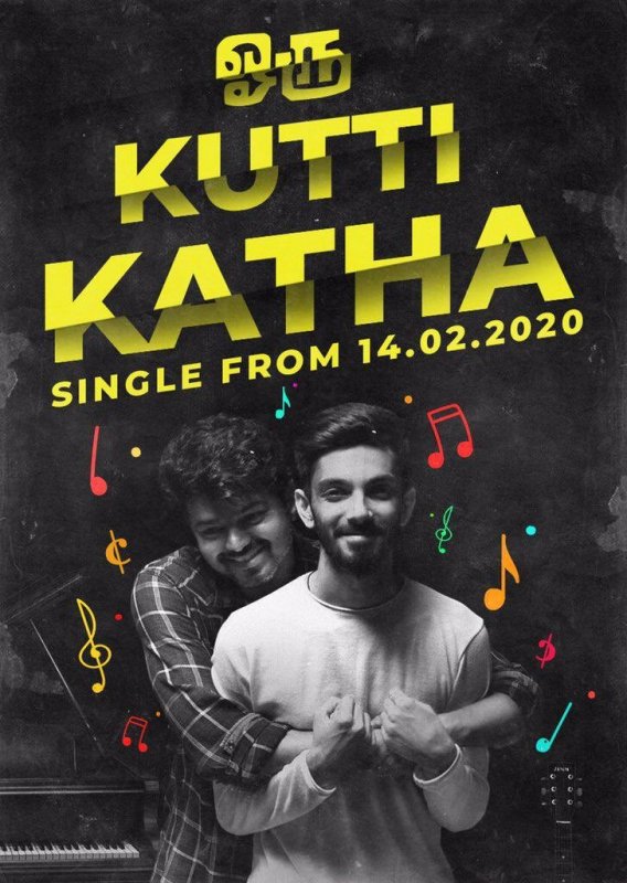 Vijay Anirudh Master Oru Kutti Katha Single Poster 770