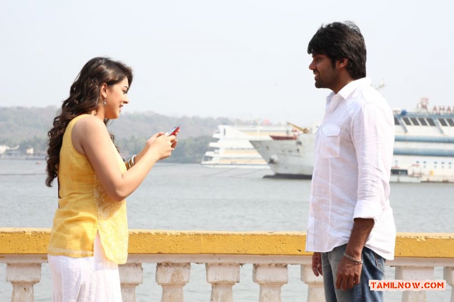 Hansika And Arya In Meagaamann 663