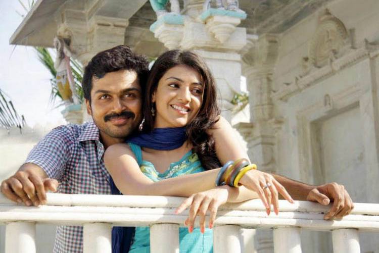 Karthi And Kajal Agarwal Still 13