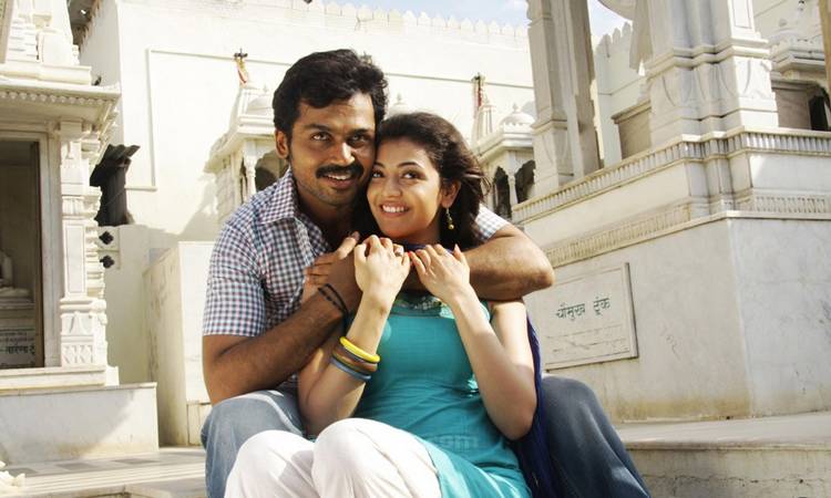 Karthi And Kajal Agarwal Still 5