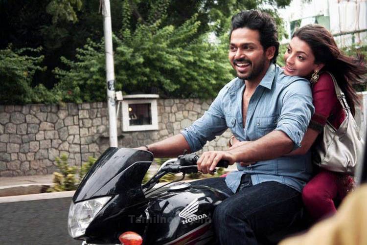 Karthi And Kajal Agarwal Still 6