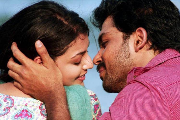 Karthi And Kajal Agarwal Still 7