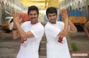 Srikanth And Santhanam In Movie Nambiar 890