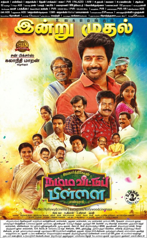 Siva Karthikeyan Namma Veetu Pillai From Today 796