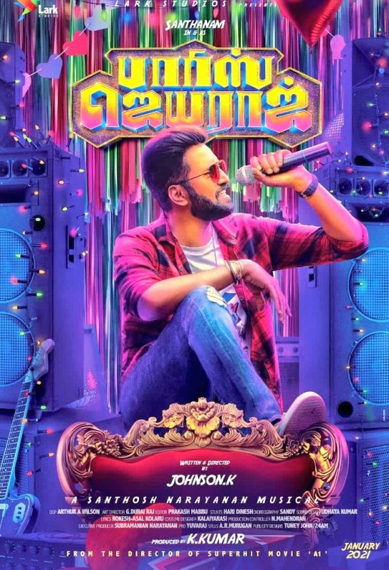 Santhanam Film Parris Jeyaraj First Look Poster 822