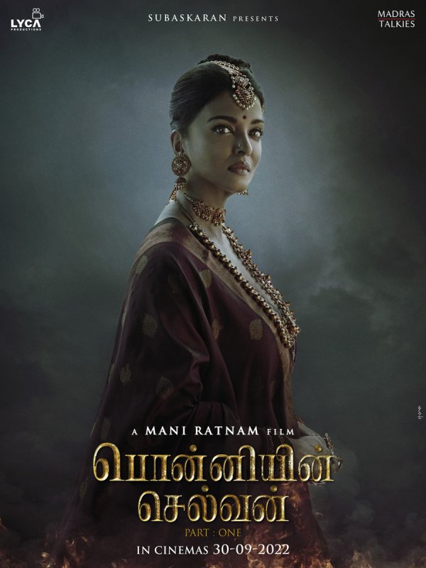 Aishwarya Rai In Ponniyin Selvan Poster 691