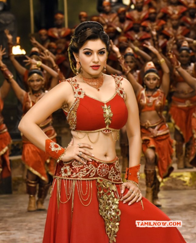Actress Hansika Motwani In Puli New Still 494