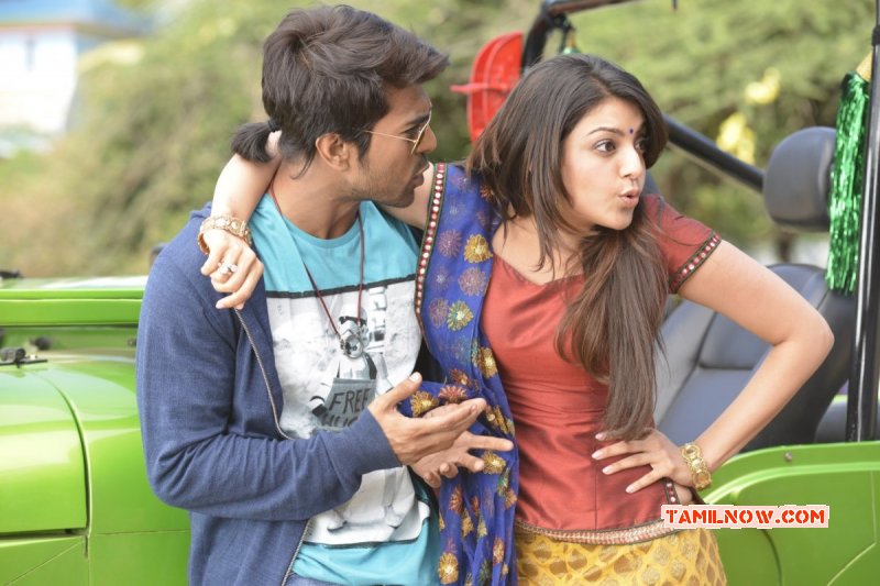 Latest Pic Kajal Agarwal And Ramcharan In Ramleela 338