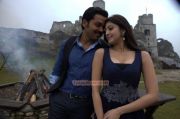 Karthi And Pranitha Hot Pic From Saguni 103