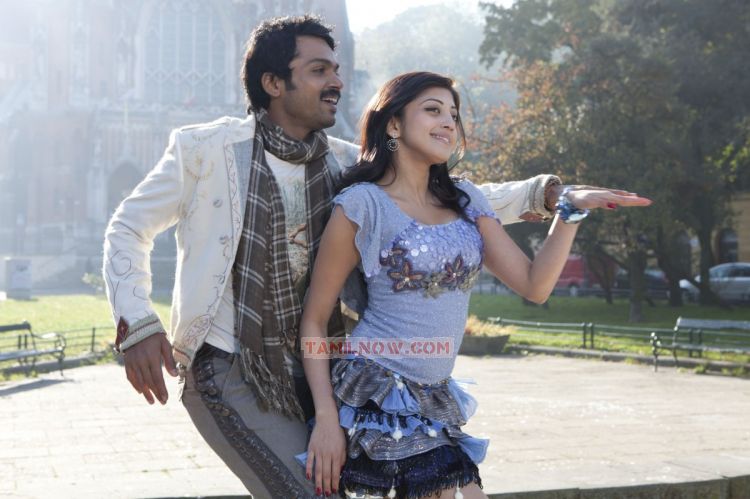 Karthi And Pranitha In Movie Saguni 998