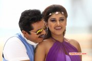 Movie Image Sarath Kumar And Oviya In Sandamrutham 373