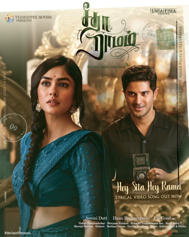 Mrunal Thakur Dulquer Salman In Sita Ramam 770