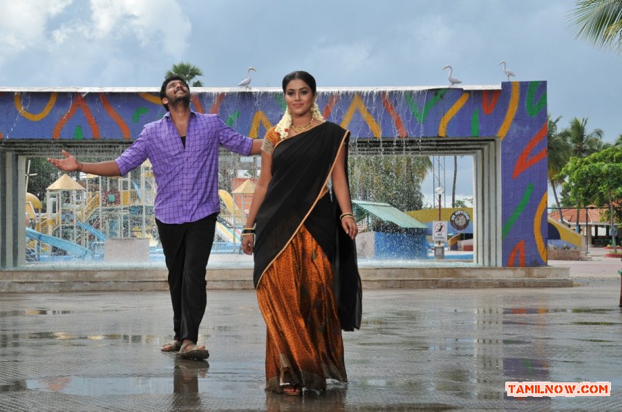 Arulnidhi And Poorna In Movie Thagararu 515