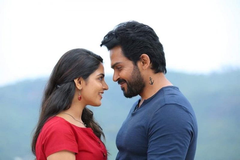 Nikhila Vimal And Karthi In Thambi Movie Still 292