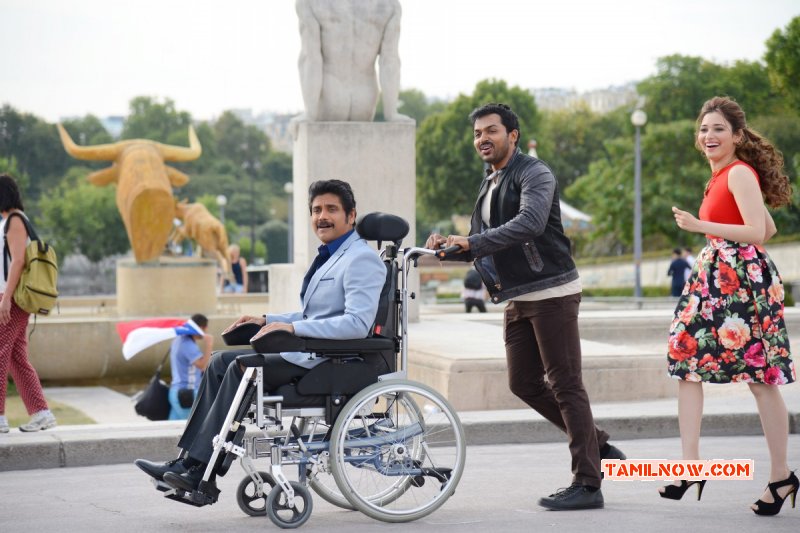 Karthi Nagarjuna Tamanna In Thozha Movie Album 788