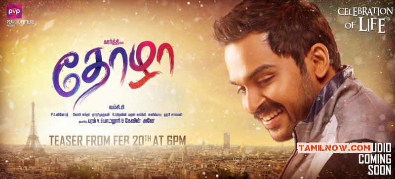 Thozha Karthi Poster 666