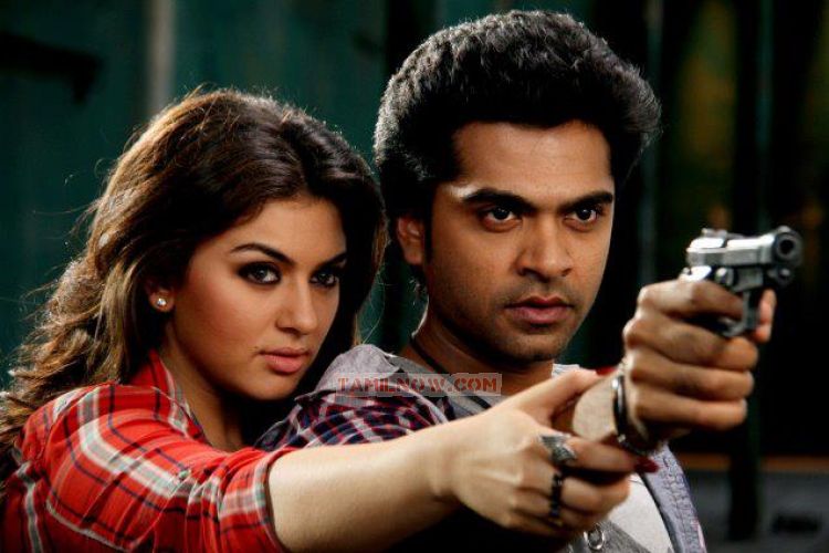 Simbu And Hansika Motwani In Vaalu Movie 742