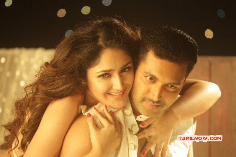 Jayam Ravi Sayyeshaa Vanamagan New Still 475