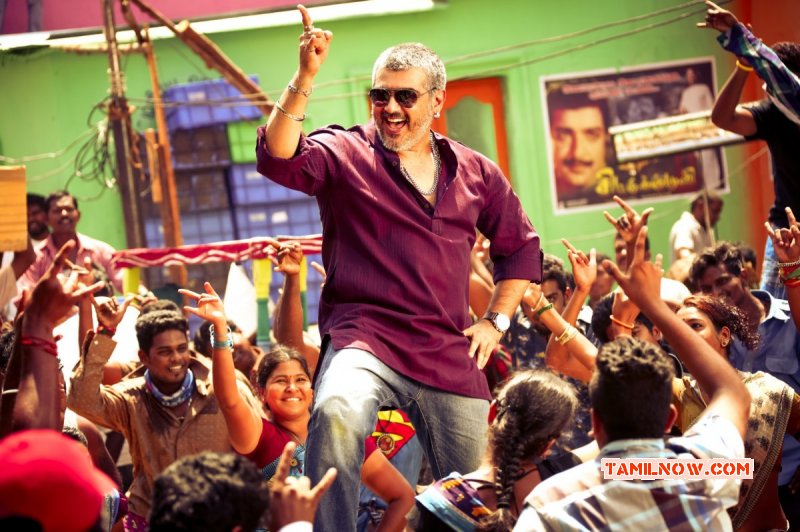 Ajith Kumar In Vedhalam Movie Still 723