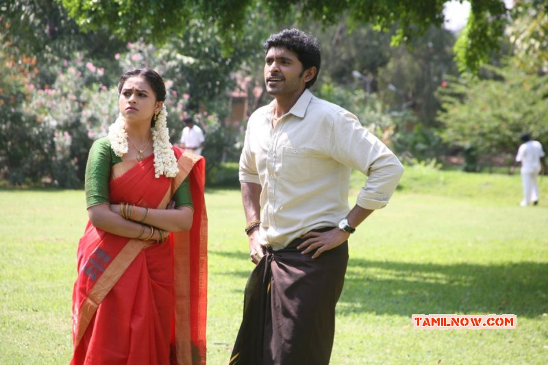 Movie New Still Vikram Prabhu And Sri Divya 782